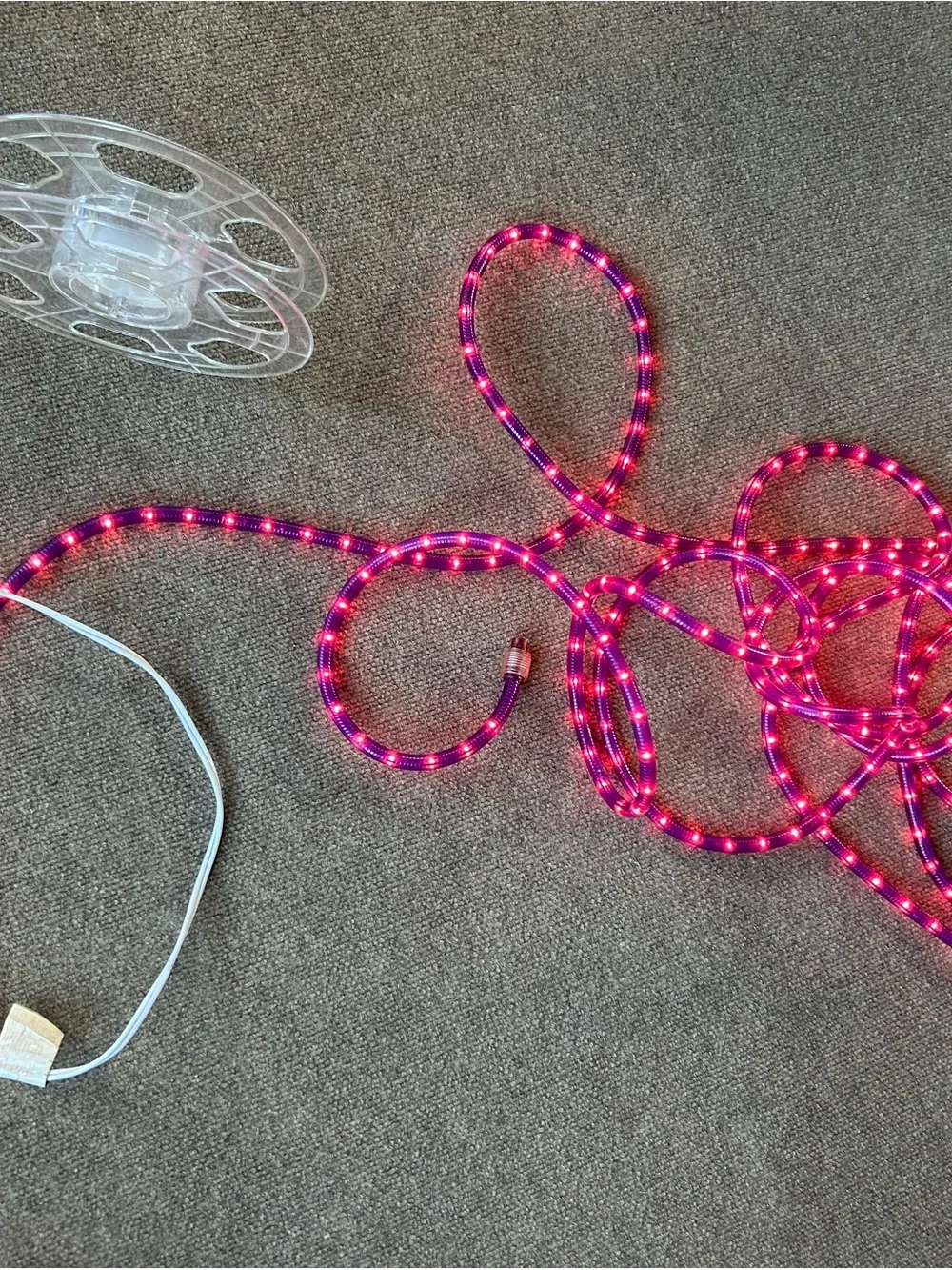 Purple LED Strip Lights for Home Decor